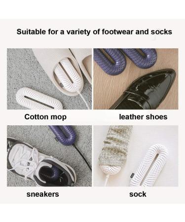 GaRcan Shoe dryer Shoe Dryer Boot Dryer With Timer Three Gear Timing Heater Portable Shoes Dryer Machine Foot Dryer Drying Winter Household Sneaker Socks Footwear Boot Dryers 220v j (White) - Buy Online on GoSupps.com