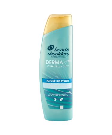 Head & Shoulders Head & Shoulders DERMAXPRO Anti-Dandruff Moisturizing Action Shampoo for Dry Skin Coconut Milk Active Aloe Vitamin E Clinically and Dermatologically Tested 225 ml