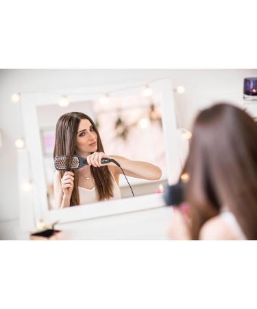 Remington 2-in-1 Smoothing Brush CB7400 Fast Hair Styling with Ceramic Coating & Digital Display | International Shipping - Buy Online on GoSupps.com