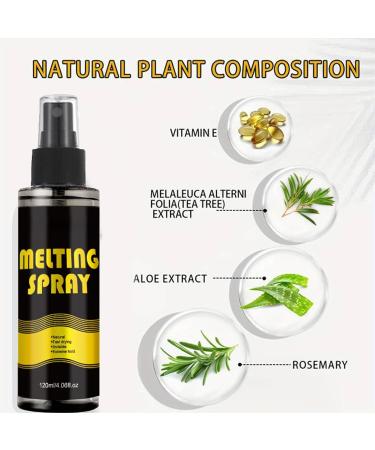 Lace Melting Spray for Wigs - Lace Glue Spray - Wig Glue Lace Front - Strong Hold Invisible Bonding Adhesive Hair Glue - Waterproof Latex-Free & Oil-Resistant Hair Extension Glue - 120ml - Buy Online on GoSupps.com