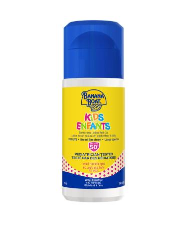 Banana Boat Kids Sunscreen Lotion Roll On SPF 50+