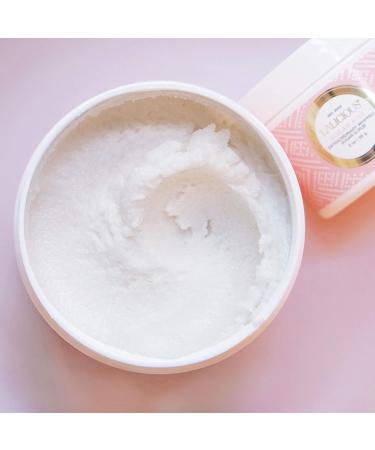 LaLicious Sugar Kiss Extraordinary Whipped Sugar Scrub - Cane Sugar Body & Foot Scrub Exfoliating & Moisturizing Skin Care with Coconut Oil & Honey No Parabens (2oz) - Buy Online on GoSupps.com