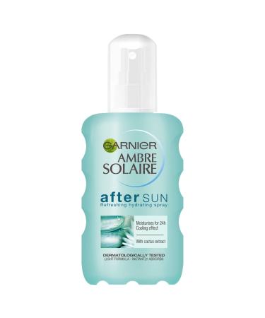 Garnier Ambre Solaire After Sun Refreshing Hydrating Spray with Cactus Extract 200 ml - Buy Online on GoSupps.com