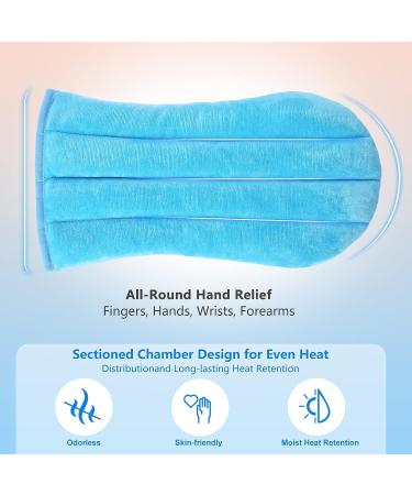 Chenove Microwavable Arthritis Gloves - Pain Relief & Moist Heat Therapy for Arthritis, Carpal Tunnel & Stiff Joints - Buy Online on GoSupps.com