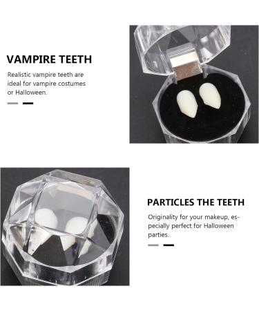 Bestoyard 2 Pack Halloween Vampire Fangs and Werewolf Teeth Set - Fake False Teeth for Costumes - Buy Online on GoSupps.com