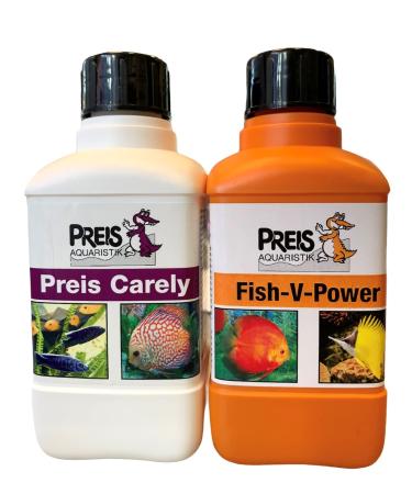 Price Fish-V-Power 250ml & Carely 250ml Economy Pack Diskus Vitamins