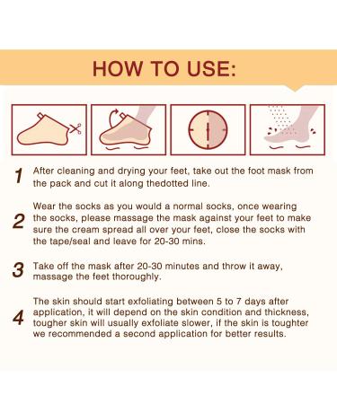 ALIVE Lavender Foot Peeling Mask - Exfoliating Callus Peel Booties for Baby Soft Feet in 1 Week - Buy Online on GoSupps.com