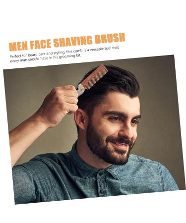 Fomiyes Foldable Travel Beards & Mustache Comb with Bottle Opener - Stainless Steel Portable Hair Cutting Brush - Buy Online on GoSupps.com