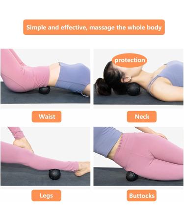 Haobin Duo Ball Klein Self-Massage Tool - Effective Fascia Training & Pain Relief for Neck & Back - 1 Piece - Buy Online on GoSupps.com