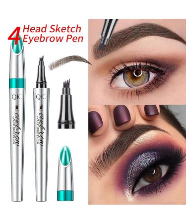 Gray Eyebrow Microblading Pen - Waterproof 4 Point Brow Makeup for Natural, Long-Lasting Results - Buy Online on GoSupps.com