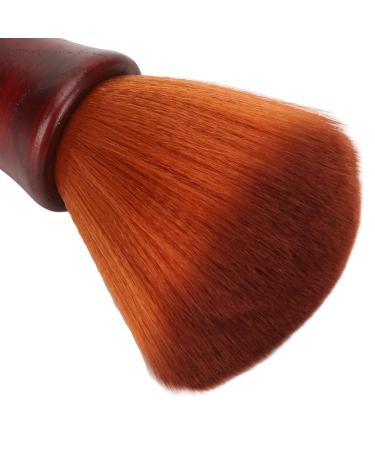 Men's Beard Brush - Soft Nylon Hair & Wooden Handle Grooming Tool for Hair Cleansing - Brown - Buy Online on GoSupps.com
