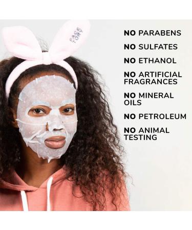 Organic Acai Rejuvenating Sheet Mask - Pack of 5 | Calming & Balancing Formula for All Skin Types | No Harsh Chemicals - Buy Online on GoSupps.com