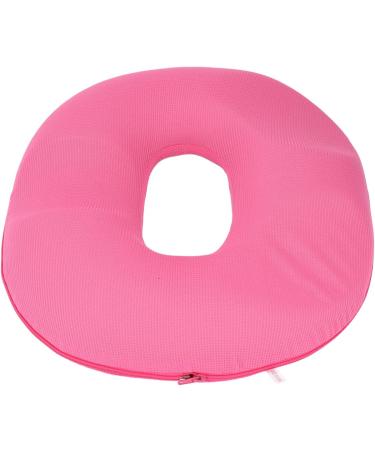 Donut Pillow Cushion Memory Foam Donut Pillow Hemmoroid Cushion Strong Support for Postpartum for Daily Use (Rose Red 3U Women) - Buy Online on GoSupps.com