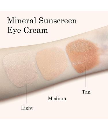 KYDA Mineral Sunscreen Eye Cream Tan SPF 35 Undereye Brightener Concealer Full Coverage Eyes Primer Controlled Applicator Blendable Formul  - Buy Online on GoSupps.com