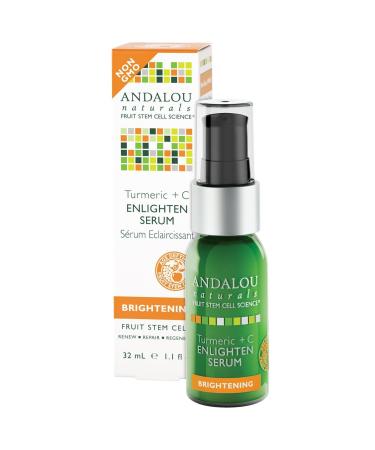 Andalou Naturals Serum Turmeric+c Enlight
