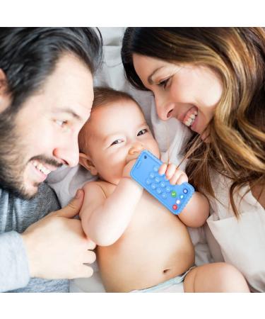 JIECH Remote and Phone Teether Toys for Babies | Safe & Soothing Teething Relief - Buy Online on GoSupps.com