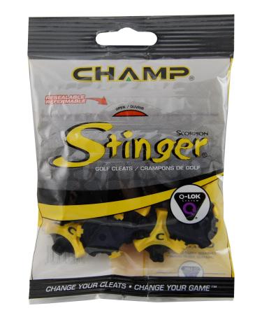 Champ Scorpion Stinger Golf Spikes Black/Yellow