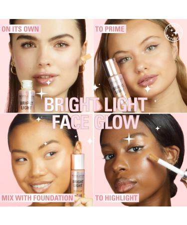 Makeup Revolution Bright Light Face Glow Brightening Skin Tint - Radiant Finish (Medium) - Buy Online on GoSupps.com