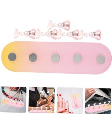 POPETPOP 4 Sets Nail Practice Holder Creative Nail Holders Nail Display for Nail Art Manicure Nail Racks Training Nail Stands Beauty Nail Decor Plastic Strip Nail Painting - Buy Online on GoSupps.com
