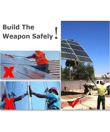 Window Cleaning Equipment Brushes Window Cleaning Poles Water Fed Pole Kit 11-35Ft Length Water Fed Brush Aluminum Outdoor Window Cleaner W/ 17Ft Hose Cleaning And Washing Tool For Window 9M/29.5Ft - Buy Online on GoSupps.com