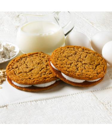 Little Debbie Oatmeal Creme Pies - 12 Individually Wrapped 16.2 oz Creme Pies - Buy Online on GoSupps.com