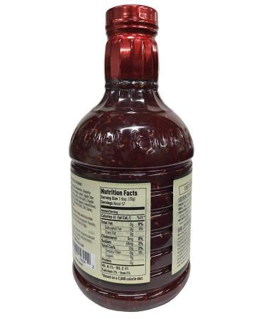 Fischer & Wieser Razzpotle Roasted Raspberry Chipotle Sauce 40oz - 2.5lb Bottle - Buy Online on GoSupps.com