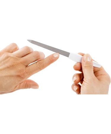 REMOS Sapphire Nail File - 15cm Straight Blade for Perfect Manicure | International Shipping - Buy Online on GoSupps.com