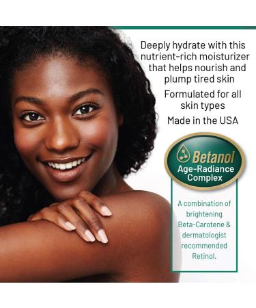 40 Carrots Retinol Rich Face Moisturizer - Hydrating, Nourishing, and Brightening | Made in USA, Paraben & Cruelty Free | 4oz - Buy Online on GoSupps.com