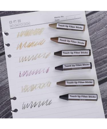 Buy Furniture Repair Kit | Wood Markers & Touch Up Filler for Scratches Cracks & Discoloration | 12-Piece Set for Tables Cabinets and Doors - Buy Online on GoSupps.com