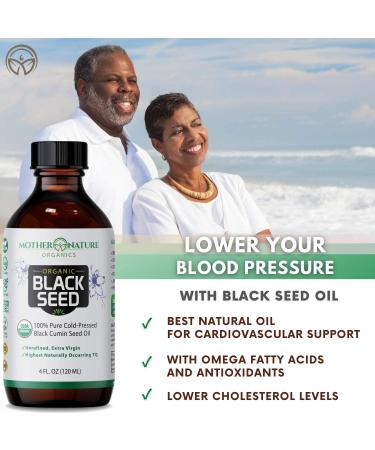 USDA Organic Certified Premium Black Cumin Seed Oil  Darkest Highest TQ Content 1.08 Percent  Nigella Sativa  Undiluted  Cold Pressed  No Solvents  Certified Vegan  Non-GMO (4 Ounce) - Buy Online on GoSupps.com