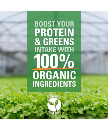 Vegan Pure Organic Protein & Greens (Vanilla) - Buy Online on GoSupps.com