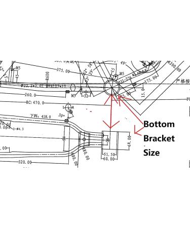 2 Cup Bottom Bracket Set - One-Piece Design with Bearings - Silver Finish - Buy Online on GoSupps.com