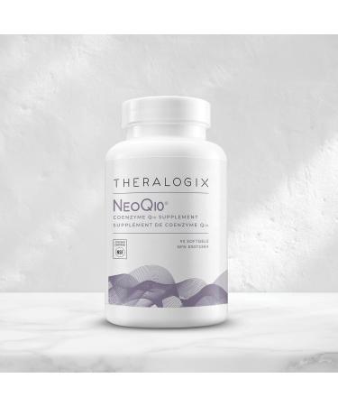 Theralogix - NeoQ10 Coenzyme Q10 Supplement for Cardiovascular Support - Promotes Normal Heart Health Fertility and Cognitive Function - 300-600% Better Absorption and Bioavailability - 90 Softgels - Buy Online on GoSupps.com