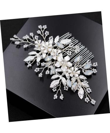 FRCOLOR Bride Comb Tiara Combs Wedding Hair Comb Rhinestone Comb Rhinestone Hair Comb Crystal Hair Comb Grab The Drill Manual Bride - Buy Online on GoSupps.com
