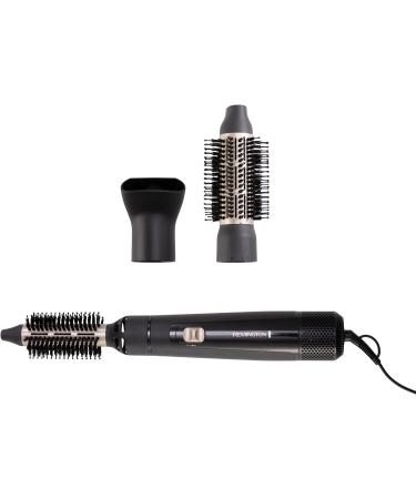 Remington Airstyler AS7300 - Warm Air Brush with 3 Attachments for Drying & Styling Short/Medium Hair | 2 Heating & Blower Levels - Buy Online on GoSupps.com