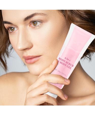  Krmoau Moisturizing body gel 100g - Leg scrub - For women - Beauty spa - Shower - Bath - Hand - Foot - Back - Knee - Buy Online on GoSupps.com