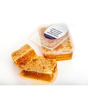 Organic Honeycomb Raw Lavender Natural Pure Fresh Directly from the Beehive Handmade Absolutely Real Product. (300) - Buy Online on GoSupps.com