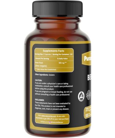 Puranicals Beet 320 Capsules & Holy Basil 320 Capsules Combo Herbal Dietary Supplement | Easy Daily Use | Non-GMO Ingredients No Artificial Colors | Capsules Combo Pack - Buy Online on GoSupps.com