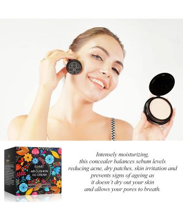 Mushroom Head Air Cushion BB Cream | Long-Lasting Concealer & Brightening CC Foundation | Natural Makeup Base Primer - 1 ml (1 Pack) - Buy Online on GoSupps.com
