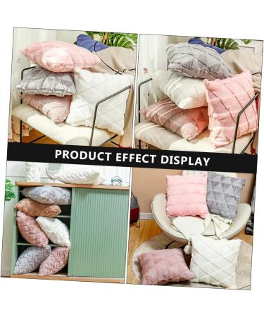 Zerodeko Pillow Sofa Decorate Plush White White 45X45X5CM - Buy Online on GoSupps.com