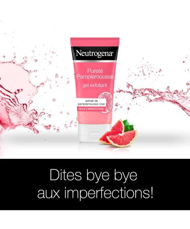 NEUTROGENA Pink Grapefruit Exfoliating Cleansing Gel 150ml - Buy Online on GoSupps.com