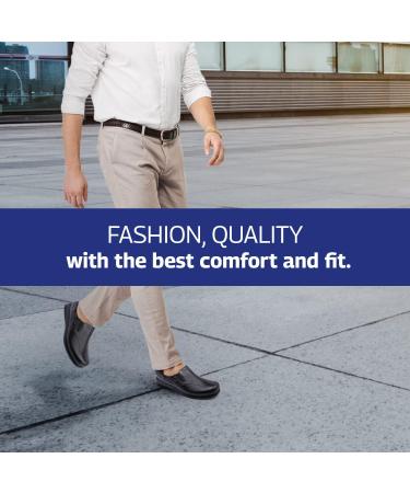Pure Stride Cape Diabetic & Therapeutic Slip-On Walking Shoes Men M 11.5 Wine - Soft Calf Skin Leather, Lightweight & Skid Resistant - Buy Online on GoSupps.com