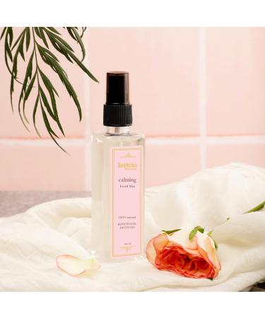 Ancient Ayurveda Calming Rose Water Facial Mist - 100% Natural - 3.4 fl oz | International Shipping Available - Buy Online on GoSupps.com