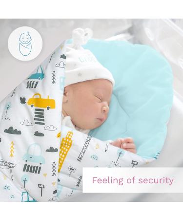 Newborn Cotton Swaddle Wrap Blanket for 0-3 Months | (City) 1 - Buy Online on GoSupps.com