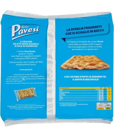  Pavesi 2 Gran Pavesi crackers with less salt 560g + 2 Mulino Bianco crackers with less salt 500g + 2 Doria Doriano crackers with less salt - Buy Online on GoSupps.com