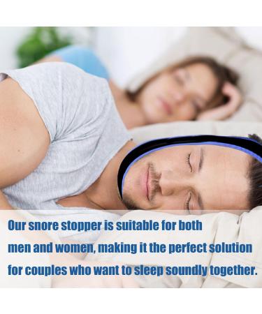 2pcs Adjustable Anti Snore Chin Strap - Stop Snoring Solution for Men and Women - Comfortable and Flexible Design for Enhanced Night Sleep - Buy Online on GoSupps.com