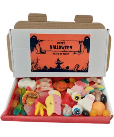 Happy Halloween Pick N Mix Sweets gift box| Horror Scary Chocolate & Sweets Party Hamper | Perfect for Halloween Parties and Trick or Treat 225g - Buy Online on GoSupps.com