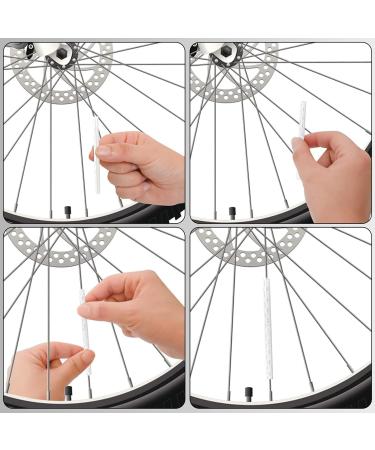 Terjbg 36 x Bike Spoke Reflectors - 360 Visibility Cat Eyes for Night Safety | Easy Assembly - Buy Online on GoSupps.com