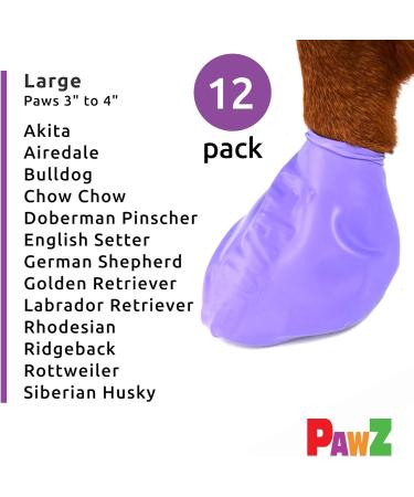 PAWZ 1055 PAWC-L Dog Boots - Durable Waterproof & Comfortable for All Breeds | Shop Internationally - Buy Online on GoSupps.com