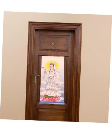 Parliky Bathroom Decorations Home Decor Reel Wall Art Painting Arts Hanging Scroll Wall Decoration at Home 88.00X42.00X3.00CM As Shown - Buy Online on GoSupps.com